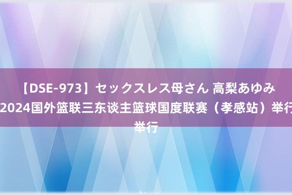 【DSE-973】セックスレス母さん 高梨あゆみ 2024国外篮联三东谈主篮球国度联赛（孝感站）举行